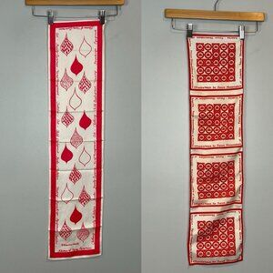 Frankie Welch Homemakers Scarf Set of 2 FHA + Flames of Home Economics